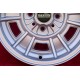 4 llantas Minilite 6x13 4x100 BMW Opel Volkswagen  1502 1602 1802 2002 tii 3 E21 Kadett B-C Manta Ascona A-B GT Olympia 