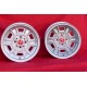 4 llantas Cromodora CD66 6x13 + 8x13 4x98 Fiat Lancia Autobianchi 124 Abarth Berlina Coupe Spider 125 127 128 131 X19 A1