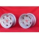 4 Felgen Cromodora CD66 6x13 + 8x13 4x98 Fiat Lancia Autobianchi 124 Abarth Berlina Coupe Spider 125 127 128 131 X19 A11