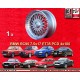 1 cerchio RC90 7.5x17 ET35 4x100 Volkswagen Golf  silver/diamond cut
