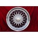 1 Felge RC90 7.5x17 4x100 Volkswagen VW Golf 1-3 Scirocco 1-2 Jetta 1-2 Vento Passat 35i 3B 3BG BS Corrado EOS silver/di