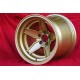 1 llanta Stratos 12x15 5x108 Lancia Ferrari LANCIA Stratos Gr4 FERRARI 308 GTB Gr4 gold