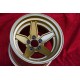 1 wheel Stratos 12x15 5x108 Lancia Ferrari LANCIA Stratos Gr4 FERRARI 308 GTB Gr4 gold