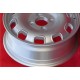 Alfa Romeo TZ 5.5x15 ET35 4x108 silver Giulia TI Super 105 -1971, Giulietta 101, 750 cerchi wheels jantes llantas felgen