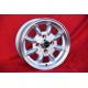 Mini Minilite 5x12 ET31 4x101.6 silver/diamond cut Mini Mk1-3, 850, 1000, 1275 GT cerchio wheel jante llanta felge