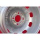 Alfa Romeo TZ 5.5x15 ET35 4x108 silver Giulia TI Super 105 -1971, Giulietta 101, 750 cerchi wheels jantes llantas felgen