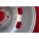 Alfa Romeo TZ 5.5x15 ET35 4x108 silver Giulia TI Super 105 -1971, Giulietta 101, 750 cerchi wheels jantes llantas felgen