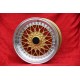 4 jantes Super RS 7x16 + 8x16 4x100 BMW Opel Volkswagen 3 serie E21 E30 Volkswagen Golf 1-3 Scirocco 1 2 Jetta 1 2 Vento