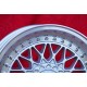 4 jantes Super RS 7x16 + 8x16 4x100 Opel BMW Volkswagen Golf  Golf 1-3 Scirocco 1 2 Jetta 1 2 Vento Passat 35i Opel Kade