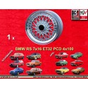1 jante Super RS 7x16 4x100 Opel BMW Volkswagen Golf  Golf 1-3 Scirocco 1 2 Jetta 1 2 Vento Passat 35i Opel Kadett B C A