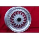 4 jantes Super RS 7x16 4x100 Opel BMW Volkswagen Golf  Golf 1-3 Scirocco 1 2 Jetta 1 2 Vento Passat 35i Opel Kadett B C 