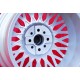 4 jantes Super RS 7x16 4x100 Opel BMW Volkswagen Golf  Golf 1-3 Scirocco 1 2 Jetta 1 2 Vento Passat 35i Opel Kadett B C 