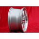 1 cerchio Minilite 8x15 ET0 4x114.3 Triumph Toyota Datsun 240Z  silver/diamond cut