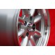 4 llantas Minilite 7x15 + 8x15 4x114.3 Triumph Toyota Datsun 240Z  240Z 260Z 280Z 280 ZX Triumph TR2 TR3 TR3A TR4 TR4 TR
