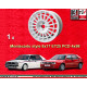 1 llanta Evo 8x17 4x98 Lancia Delta  Delta HF Integrale white
