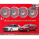 1 cerchio Evo 8x17 ET35 4x98 Lancia Delta  silver