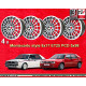 1 cerchio Evo 8x17 ET25 5x98 Lancia Delta  silver