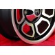 Alfa Romeo Momo Vega 6x14 ET23 4x108 matt black/diamond cut 105 Berlina, Giulia, Coupe, Spider, GTC cerchi wheels jantes llantas