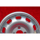 4 wheels TZ 5.5x15 4x108 Alfa Romeo Giulia  Giulia TI Super 105 Berlina Coupe Spider GTA GTC silver