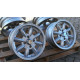 1 cerchio Minilite 5.5x15 ET15 4x114.3 Triumph Saab Austin Healey Datsun MG MGB  silver/diamond cut