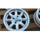 1 cerchio Minilite 5.5x15 ET15 4x114.3 Triumph Saab Austin Healey Datsun MG MGB  silver/diamond cut