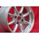 Datsun Minilite 7x15 ET0 4x114.3 silver/diamond cut 240Z, 260Z, 280Z, 280 ZX cerchi wheels jantes llantas felgen