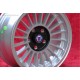 BMW Alpina 7x16 ET11 8x16 ET24 5x120 silver/black 5 E12, E28, E34, 6 E24, 7 E23, E32, E3, E9 cerchi wheels llantas jantes felgen