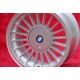 BMW Alpina 7x16 ET11 8x16 ET24 5x120 silver/black 5 E12, E28, E34, 6 E24, 7 E23, E32, E3, E9 cerchi wheels llantas jantes felgen