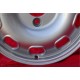 Lancia Tecnomagnesio 5.5x15 ET40 4x145 silver Flaminia cerchi wheels jantes llantas felgen