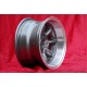 Ford Minilite 7x13 ET-7 4x108 anthracite/diamond cut Escort Mk1-2, Capri, Cortina cerchi wheels llantas felgen jantes