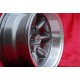 Ford Minilite 7x13 ET-7 4x108 anthracite/diamond cut Escort Mk1-2, Capri, Cortina cerchi wheels llantas felgen jantes