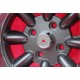 Ford Minilite 7x13 ET-7 4x108 anthracite/diamond cut Escort Mk1-2, Capri, Cortina cerchi wheels llantas felgen jantes