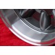 Ford Minilite 7x13 ET-7 4x108 anthracite/diamond cut Escort Mk1-2, Capri, Cortina cerchi wheels llantas felgen jantes