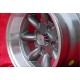 Ford Minilite 7x13 ET-7 4x108 anthracite/diamond cut Escort Mk1-2, Capri, Cortina cerchi wheels llantas felgen jantes