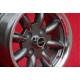 4 pcs. Ford Minilite 6x13 ET16 4x108 Anthracite