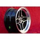 Ford RS 7x13 ET5 4x108 black/diamond cut Escort Mk1-2, Capri, Cortina cerchi wheels jantes llantas felgen