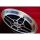 Ford RS 7x13 ET5 4x108 black/diamond cut Escort Mk1-2, Capri, Cortina cerchi wheels jantes llantas felgen