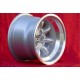 Ford Minilite 9x13 ET-12 4x108 silver/diamond cut Escort Mk1-2, Capri, Cortina only back axle cerchi wheels llantas jantes felge