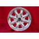 Ford Minilite 5.5x13 ET25 4x108 silver/diamond cut Escort Mk1,Mk2, Capri, Cortina cerchi wheels jantes llantas felgen