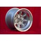 BMW Minilite 9x13 ET-12 4x100 silver/diamond cut 1502-2002 tii, 3 E21 only back axle cerchi jantes wheels llantas felgen