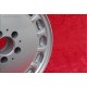 Mercedes Gullideckel 7x15 ET25 5x112 silver 107 116 123 124 126 201 202 210 HO cerchi wheels llantas jantes felgen