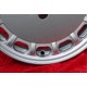 Mercedes Gullideckel 7x15 ET25 5x112 silver 107 116 123 124 126 201 202 210 HO cerchi wheels llantas jantes felgen