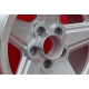 Mercedes Penta 9x16 ET12 5x112 silver/diamond cut 107 108 109 116 123 126 only back axle cerchi wheels jantes llantas felgen 