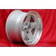 Mercedes Penta 9x16 ET12 5x112 silver/diamond cut 107 108 109 116 123 126 only back axle cerchi wheels jantes llantas felgen 