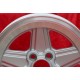 Mercedes Penta 9x16 ET12 5x112 silver/diamond cut 107 108 109 116 123 126 only back axle cerchi wheels jantes llantas felgen 
