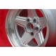 Mercedes Penta 9x16 ET12 5x112 silver/diamond cut 107 108 109 116 123 126 only back axle cerchi wheels jantes llantas felgen 