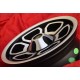 Fiat Momo Vega 6x14 ET23 4x98 matt black/diamond cut Alfetta, Alfetta GT   GTV, Alfasud, Giulietta, 33, 75 cerchio llanta wheel 