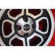 Fiat Momo Vega 6x14 ET23 4x98 matt black/diamond cut Alfetta, Alfetta GT   GTV, Alfasud, Giulietta, 33, 75 cerchio llanta wheel 