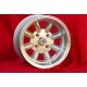 cerchio Autobianchi Minilite 7x13 ET-7 4x98 silver/diamond cut 124 Berlina, Coupe, Spider, 125, 131
