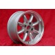 Triumph Minilite 7x15 ET0 4x114.3 silver/diamond cut 240Z, 260Z, 280Z, 280 ZX cerchio llanta felge wheel jante